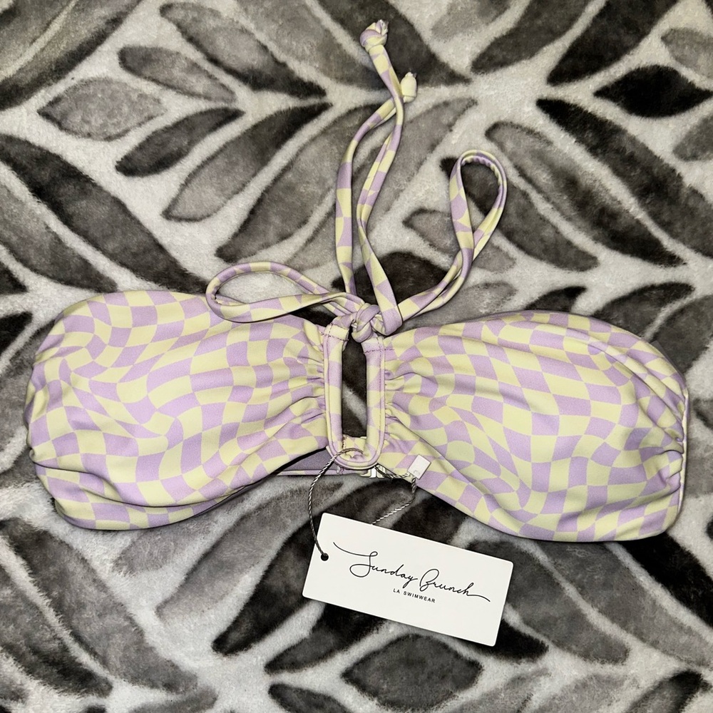 Sunday brunch bikini top